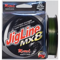 Fir textil Momoi Jigline MX8, Moss Green, 125m (Diametru fir: 0.20 mm) - 1