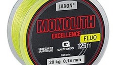 Fir textil Monolith Excellence fluo 125m Jaxon (Diametru fir: 0.16 mm, Culoare fir: fluo)