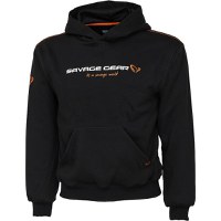 Hanorac Savage Gear Junior Logo Black Ink (Marime: M) - 1