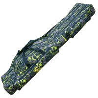 Husa lansete Baracuda B46, camuflaj, 4 compartimente, 130cm - 1