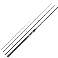 Lanseta Daiwa Black Widow Feeder, 3.30m, 100g, 3+2 tronsoane - 1