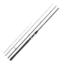 Lanseta Daiwa Black Widow Feeder 3.60m, 150g, 3+2 tronsoane - 1