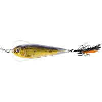 Lingura Oscilanta Live Target Flutter Shad Sinking, 5cm, 11g, Gold-Black - 1