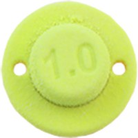 Naluca Jackall Deka Bung, culoare Glow Chartreuse, 1.25cm, 1.3g - 1