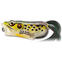 Naluca Livetarget Hollow Frog Popper, culoare Emerald-Brown, 5.5cm, 11g - 1