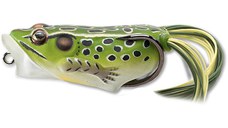 Naluca Livetarget Hollow Frog Popper, culoare Green-Yellow, 5.5cm, 11g