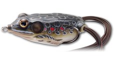 Naluca Livetarget Hollow Frog Walking Bait, culoare Brown-Black, 4.5cm, 7g