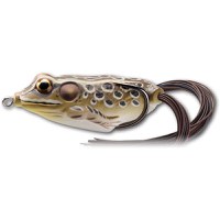 Naluca Livetarget Hollow Frog Walking Bait, culoare Brown-Black, 5.5cm, 18g - 1