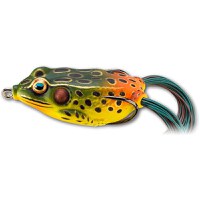 Naluca Livetarget Hollow Frog Walking Bait, culoare Emerald-Red, 6.5cm, 21g - 1