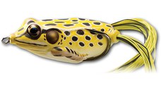 Naluca Livetarget Hollow Frog Walking Bait, culoare Yellow-Black, 6.5cm, 21g