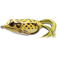 Naluca Livetarget Hollow Frog Walking Bait, culoare Yellow-Black, 6.5cm, 21g - 1