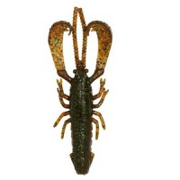 Naluca rac Savage Gear Reaction Crayfish, Green Pumpkin, 9.1cm, 7.5g, 5buc - 1