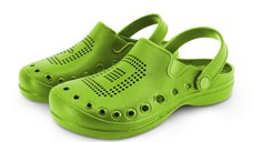 Papuci Delphin OCTO, Verde Lime (Marime: 44)