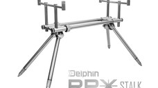 Rod Pod Aluminiu Delphin RPX Stalk Silver, 2 Posturi