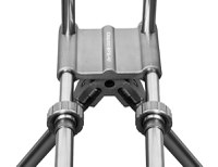 Rod Pod Delphin RPX 4, Silver, 3 posturi - 4