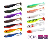 Shad Delphin BOMB Rippa, Best, 8cm, 5 buc - 2