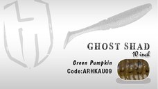 Shad Ghost 10cm  Green Pumpkin Herakles