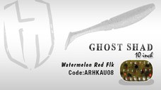 Shad Ghost 10cm Watermelon Red Flk Herakles