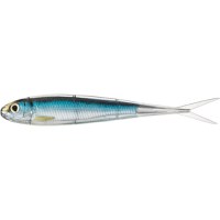 Shad Livetarget Minnow Soft Jerkbait, culoare Silver-Blue, 10cm, 4buc - 1