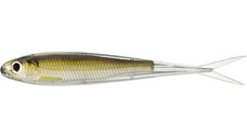 Shad Livetarget Minnow Soft Jerkbait, culoare Silver-Brown, 10cm, 4buc