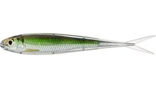 Shad Livetarget Minnow Soft Jerkbait, culoare Silver-Green, 10cm, 4buc