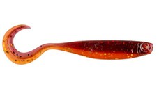 Shad Mustad Mezashi Curly Tail Minnow, Red Gold, 9cm, 6buc