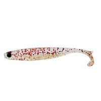 Shad Mustad Mezashi Z Minnow, 7.6cm, Red Gold Glitter, 6buc/plic - 1