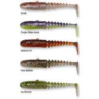 Shad Savage Gear Gobster, 9cm, 9g, Clear Water Mix, 5buc/plic - 1