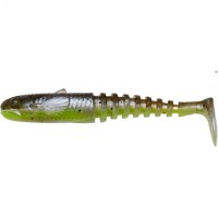 Shad Savage Gear Gobster, culoare Green Pearl Yellow, 7.5cm, 5g, 5buc - 1