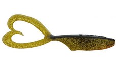 Shad Twinpike Aurora Gold 15cm, 3buc/plic Biwaa