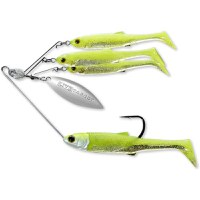 Spinnerbait Live Target BaitBall Spinner Rig Medium, Chart/Silver, 14g - 1