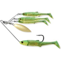 Spinnerbait Livetarget Rig, Small, culoare Lime Chart-Gold, 11g - 1