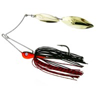 Spinnerbait Mustad Arm Lock, 21g, Black-Orange - 1