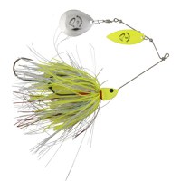 Spinnerbait Savage Gear Da Bush, Yellow Silver Holo Flame, 14cm, 21g - 1