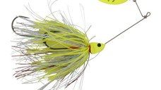 Spinnerbait Savage Gear Da Bush, Yellow Silver Holo Flame, 14cm, 21g