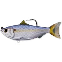 Swimbait Live Target Threadfin Shad, Violet/Blue, 9.5cm, 14g - 1