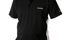 Tricou Daiwa Polo, Negru (Marime: L)