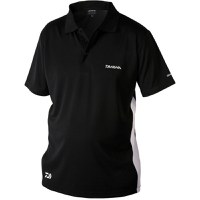 Tricou Daiwa Polo, Negru (Marime: L) - 1