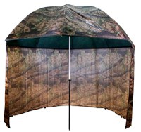 Umbrela cu Paravan Delphin PVC, Camo, 250cm - 1