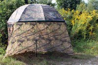 Umbrela cu Paravan Delphin PVC, Camo, 250cm - 6