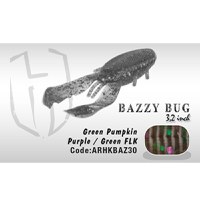 Vobler Bazzy Bug 3.2" 8cm Green Pumkin Purple/Green Flk Herakles - 1