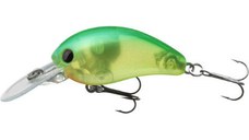 Vobler Daiwa Tournament Baby Crank 35F, Lime Chart, 3.5cm, 3.5g