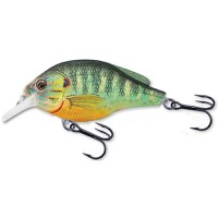 Vobler Live Target Sunfish Squarebill Pumpkinseed, 7cm, 14g, Natural-Matte - 1