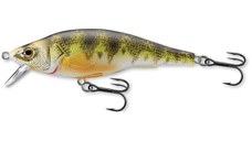 Vobler Live Target Yellow Perch Jerkbait, Shallow, 11.5cm, 35g, Natural-Matte