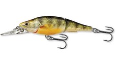 Vobler Live Target Yellow Perch Jointed, 7.3cm, 11g, Metallic-Gloss