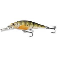 Vobler Live Target Yellow Perch Jointed M, Natural/Matte, 7.3cm, 11g - 1