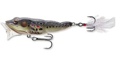 Vobler Livetarget Frog Popper, culoare Brown-Black, 6.5cm, 7g