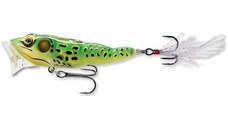 Vobler Livetarget Frog Popper, culoare Floro Green-Yellow, 7.5cm, 14g