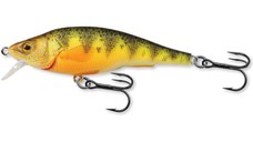 Vobler Livetarget Yellow Perch Jerkbait, culoare Florescent-Matte, 7,3cm, 11g