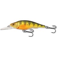 Vobler Livetarget Yellow Perch Jerkbait, culoare Florescent-Matte, 9.8cm, 16g - 1